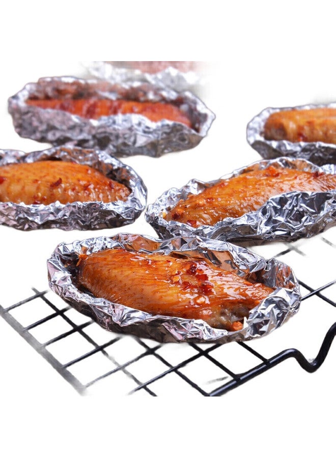Suncojia ورق الألمنيوم، 10 متر، ورق للشواء، ورق للخبز، ورق مقاوم للزيت، ملحقات الشواء، ورق للفرن - Image 1