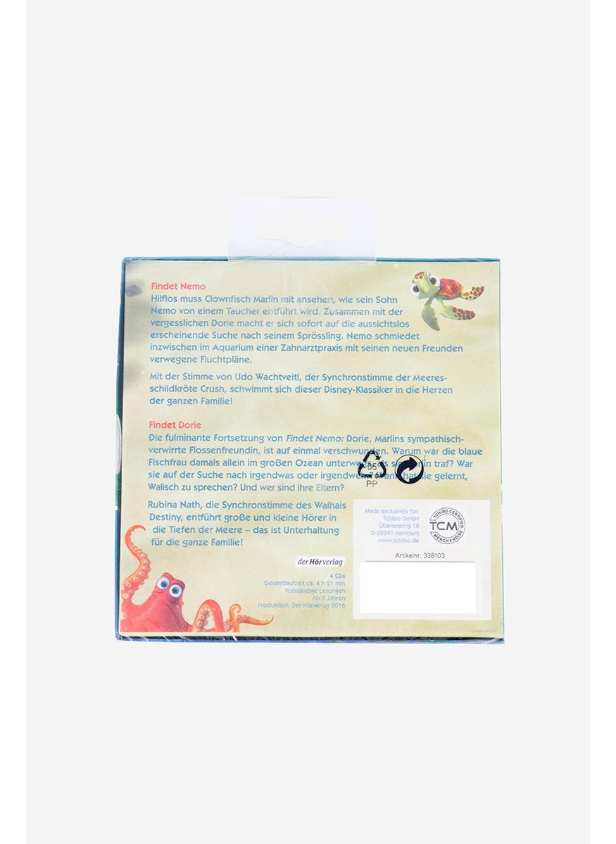 Tchibo - German Language Audio Book Finding Dorie and Finding Nemo, Blue - Image 1