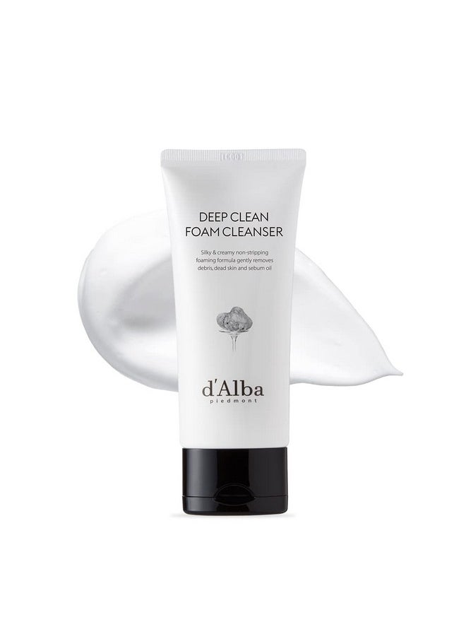 d'alba Piedmont D’Alba Italian White Truffle Deep Foam Cleanser Vegan Skincare Gentle Foam Cleanser With White Truffles For All Skin Types Safe For Sensitive Skin Hypoallergenic  - Image 2