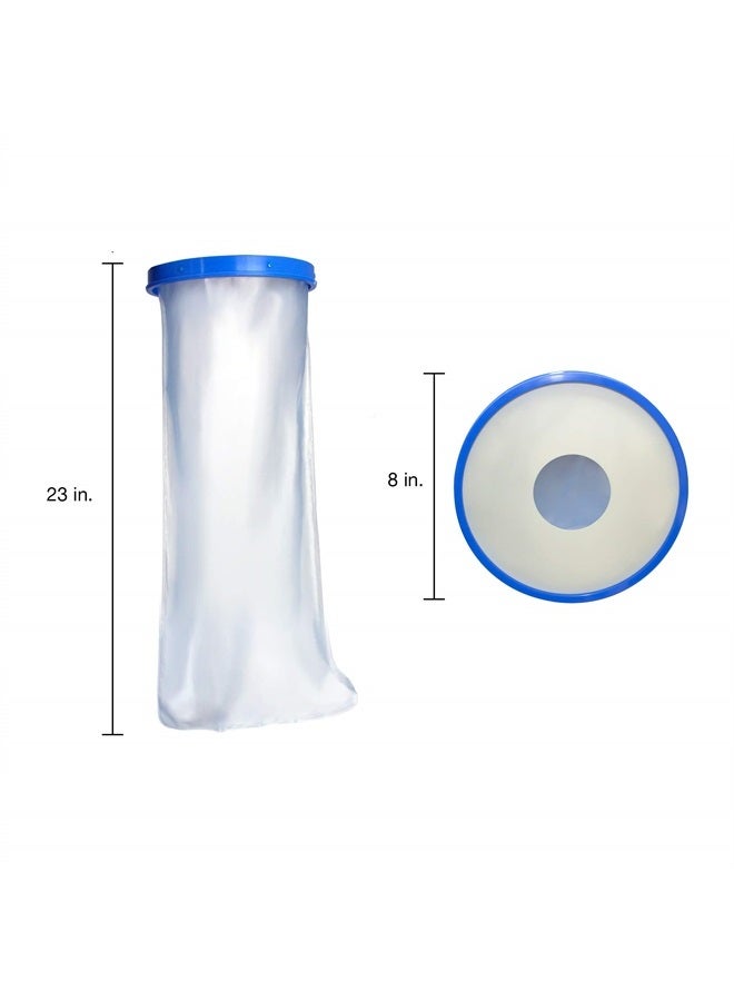 DMI Waterproof Cast Cover Wound Barrier and Bandage Protector Reusable with a Watertight Seal for Showers Baths & Pools Fits Adult Small Leg up to 23 Inches in Length, Short Leg  - Image 5