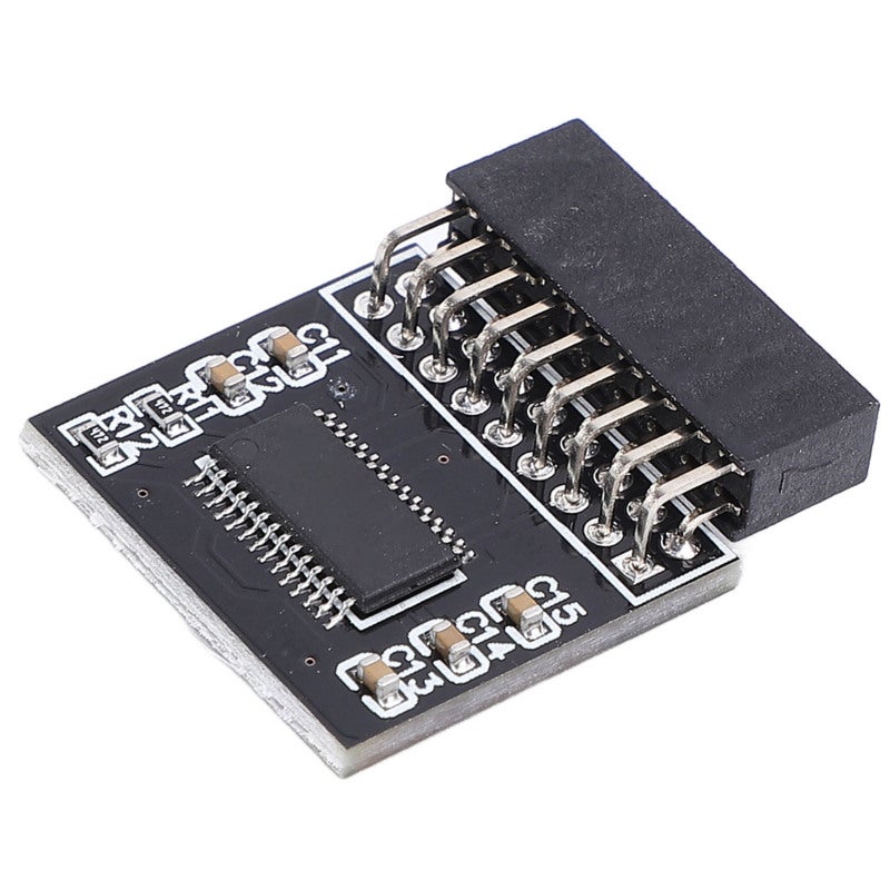 ASRock TPM 2.0 Module 18 Pin LPC Encryption Security Module - Independent Encryption Processor Secure Key Storage TPM 2.0 Module for Motherboard - Image 2
