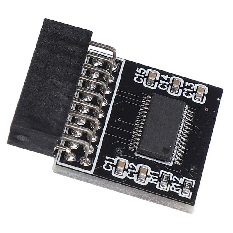 ASRock TPM 2.0 Module 18 Pin LPC Encryption Security Module - Independent Encryption Processor Secure Key Storage TPM 2.0 Module for Motherboard - Image 1