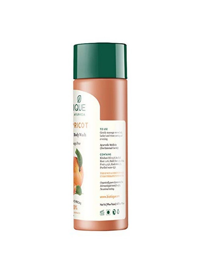 Biotique Apricot Refreshing Body Wash Keeps Skin Fresh And Clean Brightens Skin And Reducing Dark Spots  100% Botanical Extracts Suitable For All Skin Types 190Ml - Image 5