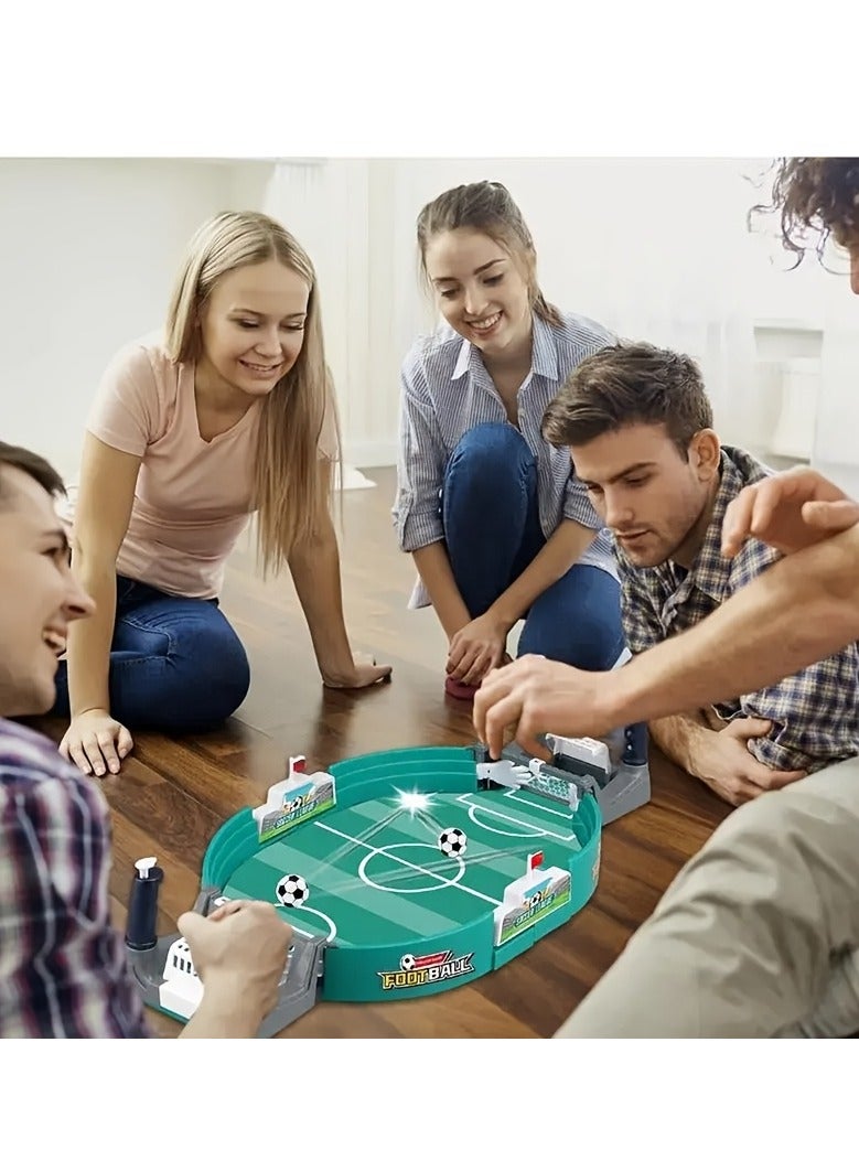 2-in-1 Tabletop Football Game Set, Durable Plastic Frame | Interactive Family Fun, Ideal for Kids & Adults, Perfect for Christmas & Halloween Gifts - Image 2