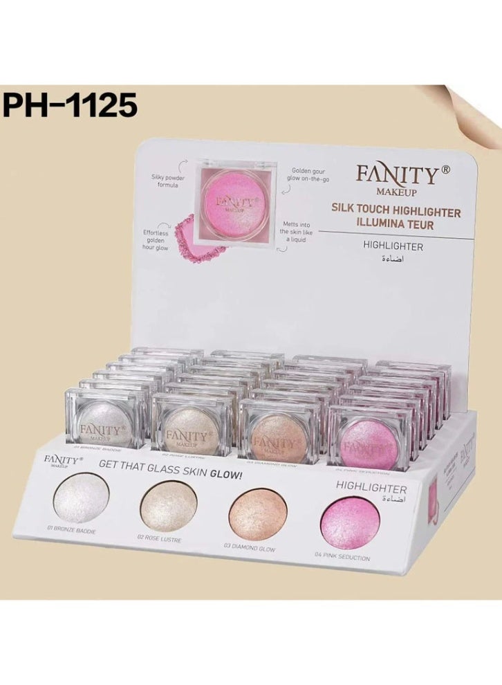 فانيتي اضاءة مدور لمعة 24 حبة FANITY PH-1125