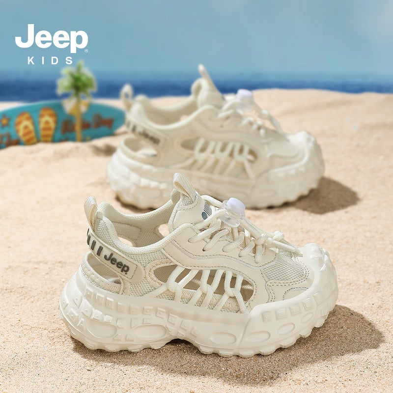 Jeep Children'S Shoes Children'S Baotou Sports Sandals 2025 Boys And Girls School Frame Sports Shoes - Image 4