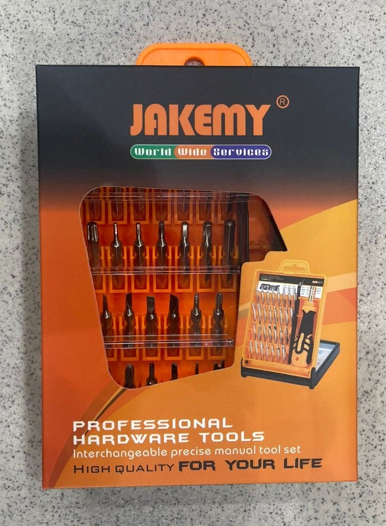 Jakemy 32-in-1 Tool Kit – Compact & Versatile! All-in-One Screwdriver Set for Every Fix! Jakemy Precision Repair Kit – 32 Bits, Infinite Uses! - Image 2
