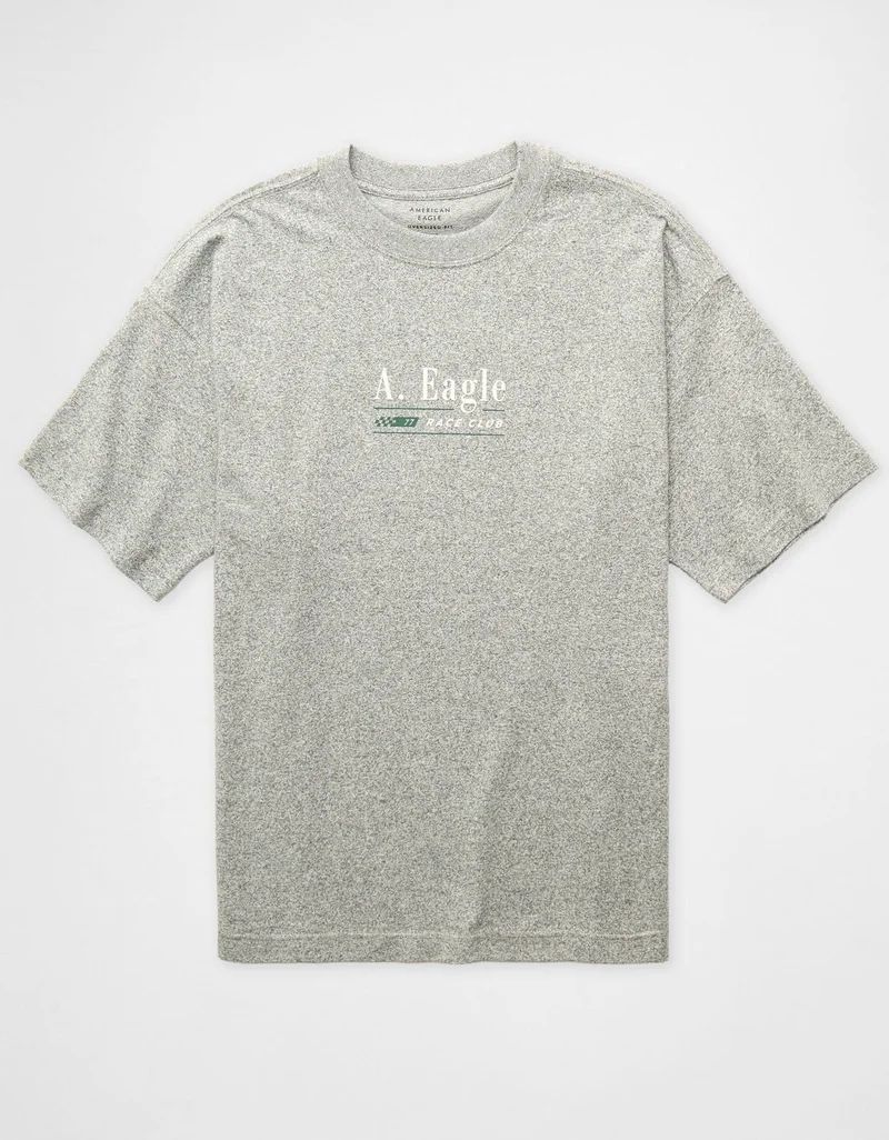 American Eagle  AE Oversized Graphic T-Shirt for Men | Best Price UAE