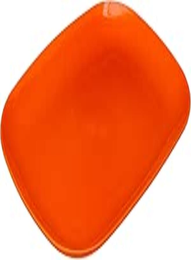 M-Design Eden Plastic Serving Plate (36x26cm) Platter - Microwave, Dishwasher, Food Safe & BPA Free (3, Orange)