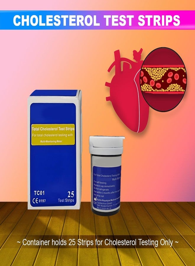 amiciCare Cholesterol Test Strips (25Pcs) - Image 2