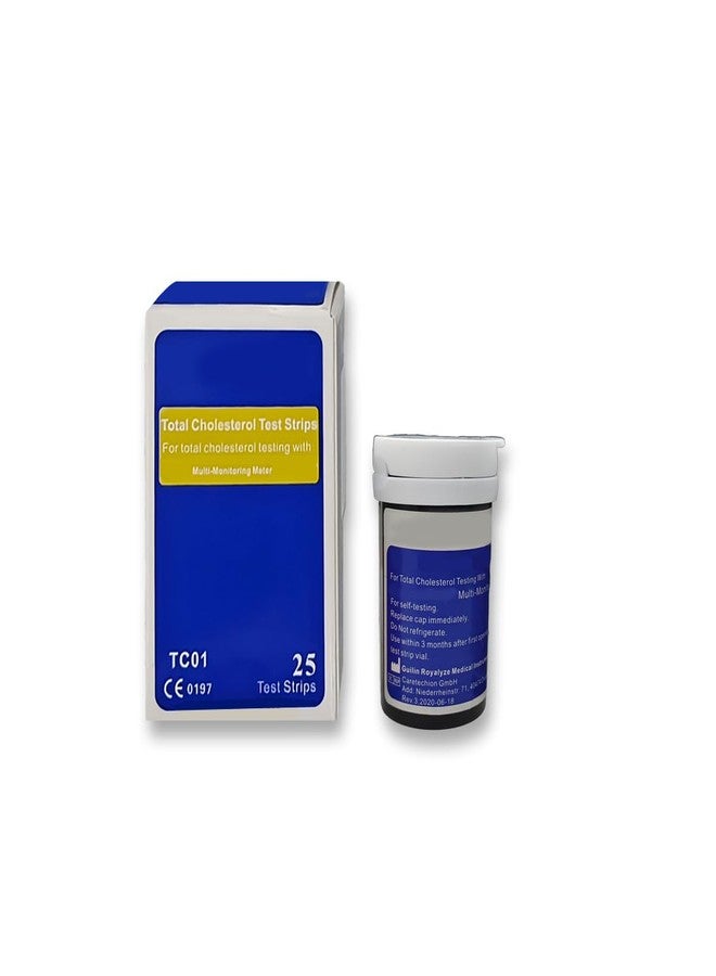 amiciCare Cholesterol Test Strips (25Pcs) - Image 1