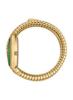 Just Cavalli ساعة فيزوسو النسائية من جاست كافالي باللون الذهبي الأصفر والأخضر JC1L230M0045  - Image 2