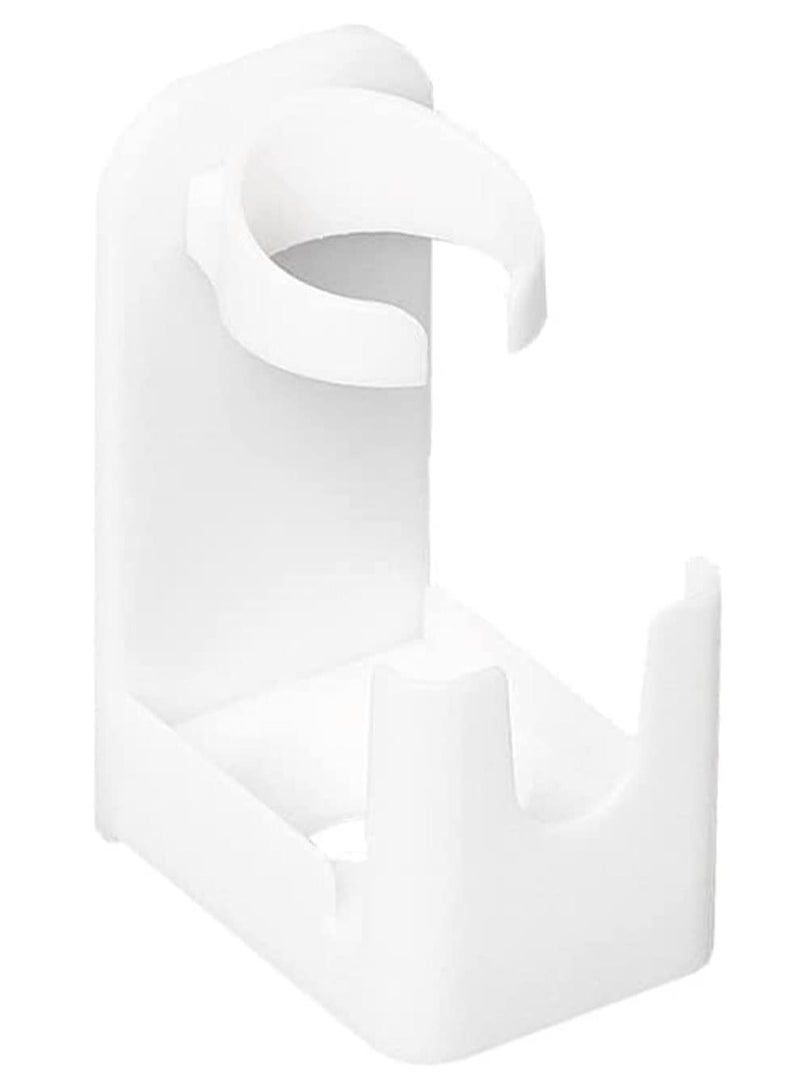 Rubik Electric Toothbrush Holder Drainer Self Adhesive Wall Mount Durable Plastic Brush Rack Wall Organizer with Drain Hole (1)  - Image 1
