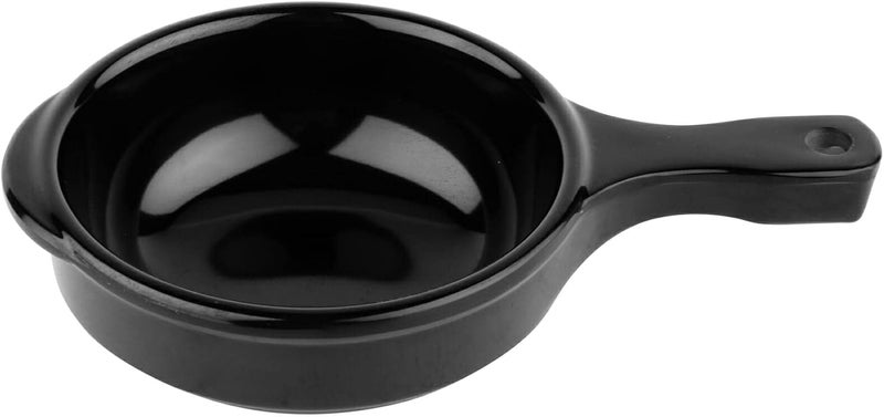GET HSB112BK Soup Bowl with Handle 12 Ounce Black Set of 12 - Image 1