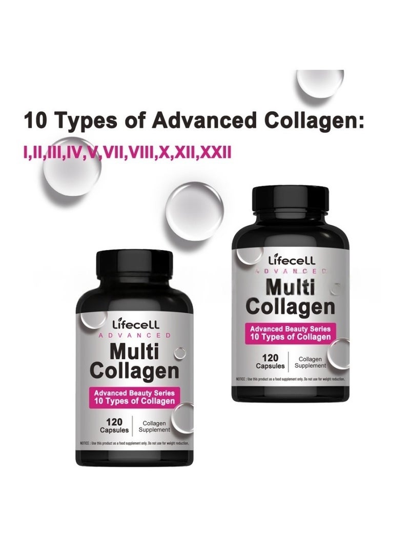 لايفسل كبسولات لايفسيل المتقدمة متعددة الكولاجين الحيوي الفعال | ١٢٠ قطعة - Image 2