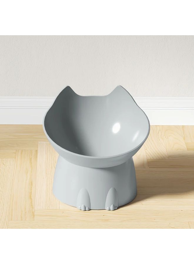 Blue High Leg Cat Bowl Tilted Edge Anti Cervical Spine Food Dish For Pets - Image 5