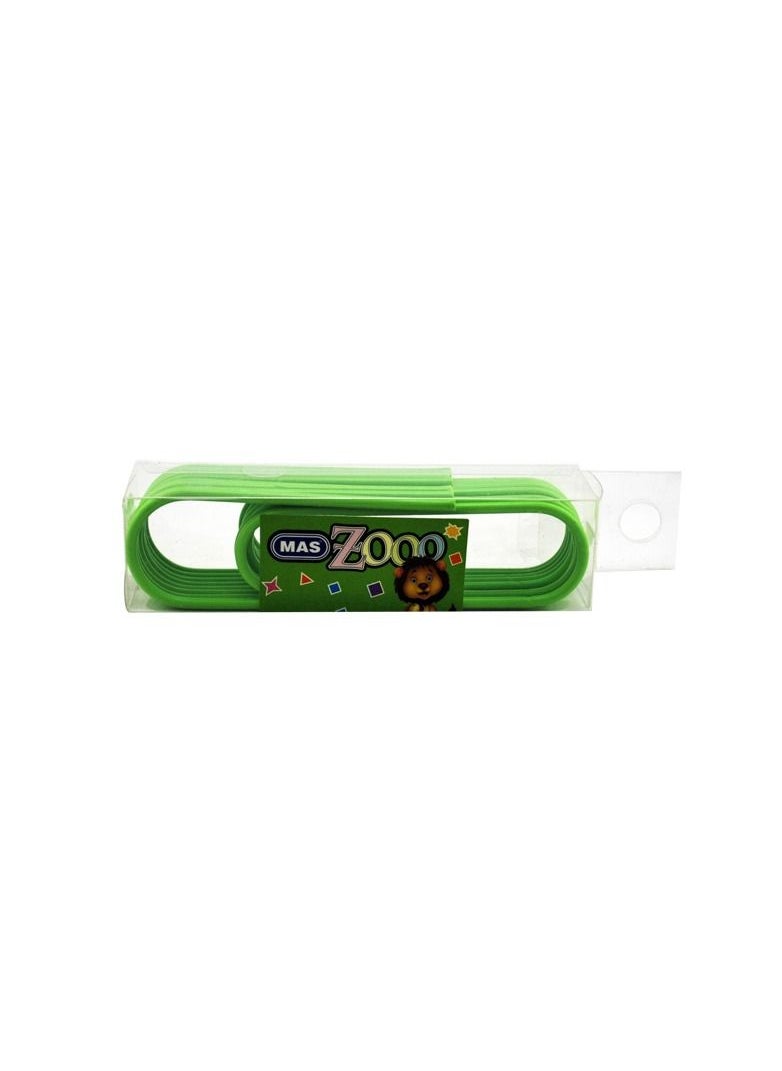 MAS - Paper Clips - 100 Mm light green - Image 1