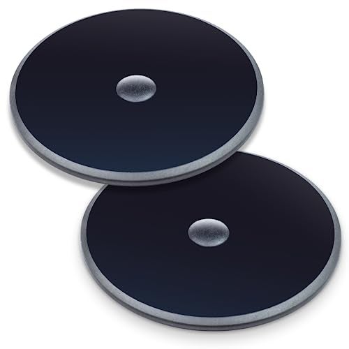 Digicharge 2× Dashboard Disk Pads for Garmin Drive, DriveSmart, Nuvi, Tomtom GO, Comfort & Cell Phone Mounts – 75mm Adhesive Discs for Suction Cup Holders - Image 1