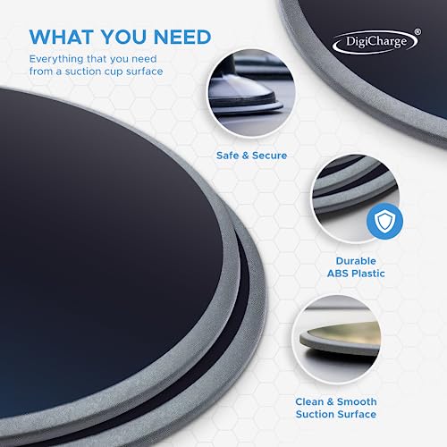 Digicharge 2× Dashboard Disk Pads for Garmin Drive, DriveSmart, Nuvi, Tomtom GO, Comfort & Cell Phone Mounts – 75mm Adhesive Discs for Suction Cup Holders - Image 5
