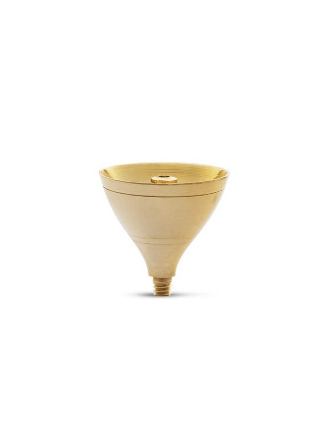Borosil Akhand Diya (Small, Brass) - Image 5
