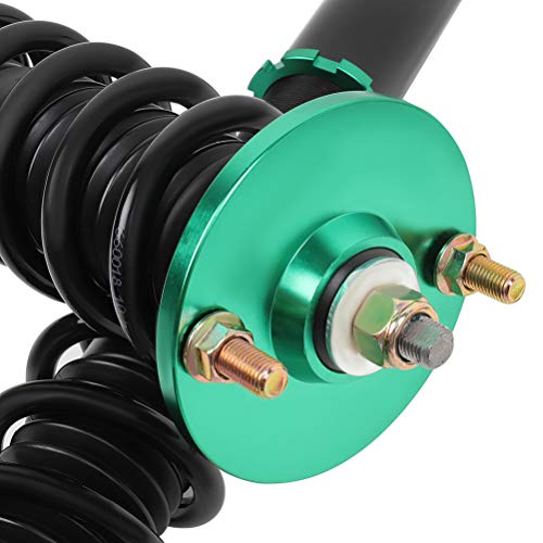 ECCPP نوابض صدمات قابلة للتعديل ارتفاع نوابض تعليق كاملة مجموعة ECCPP تناسب 2004-2008 لأكورا TSX / 2003-2007 لهوندا أكورد - أخضر - Image 4