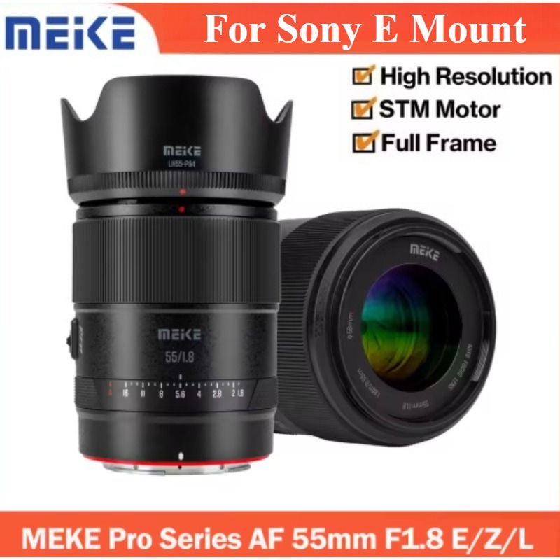 ميك ملحقات كاميرا MEKE AF 55mm F1.8 Pro - Image 1