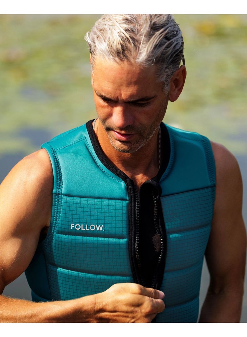 Follow P1 Traction Mens Impact Vest (Emerald) - Image 3