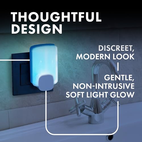 STEM Light Trap: Indoor Fruit Fly Trap, Effective Insect Control for Home, Attracts and Traps Flying Insects, Emits Soft Blue Light, Starter Kit with 1 Plug-In Device and 1 Cartridge - Image 2