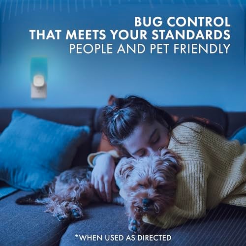 STEM Light Trap: Indoor Fruit Fly Trap, Effective Insect Control for Home, Attracts and Traps Flying Insects, Emits Soft Blue Light, Starter Kit with 1 Plug-In Device and 1 Cartridge - Image 4