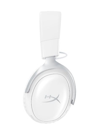 Cloud III S – Wireless Gaming Headset for Multi-Platform, 2.4GHz, Bluetooth, Battery Life up to 120 Hours 2.4GHz / 200 Hours Bluetooth, 53mm Angled Drivers, 10mm Detachable Mic - White - view 2