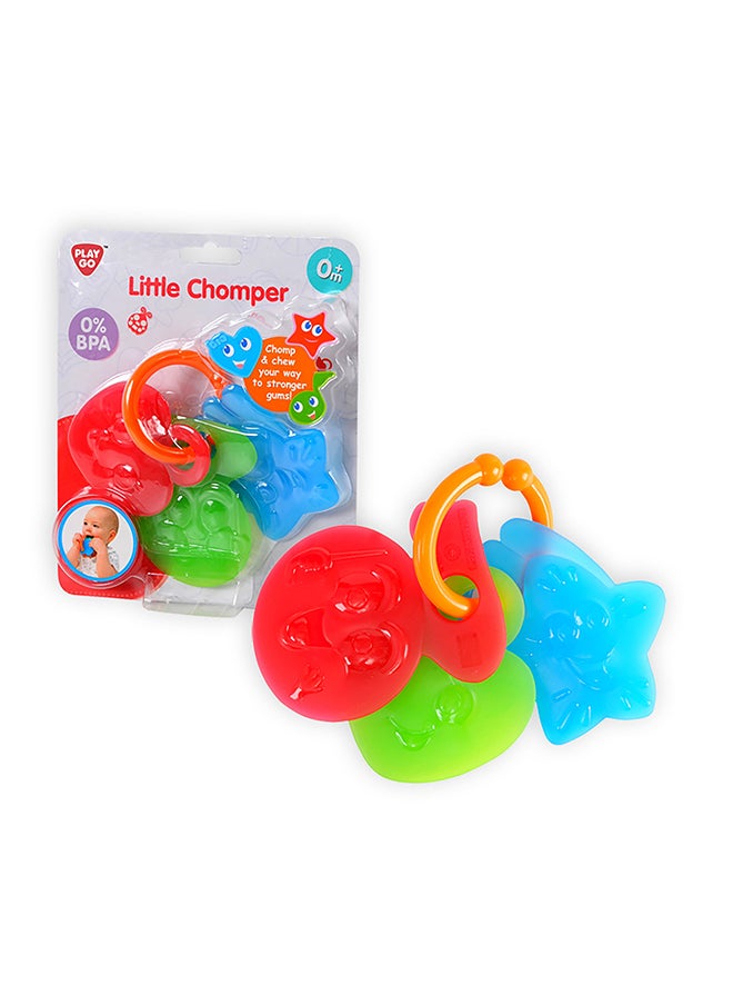 PLAYGO Playgo Sensory Little Charms 3-Piece Set - Lightweight & Durable Teething Toy for Newborns | Promotes Tactile & Sensory Stimulation | Colorful & Fun  - Image 1