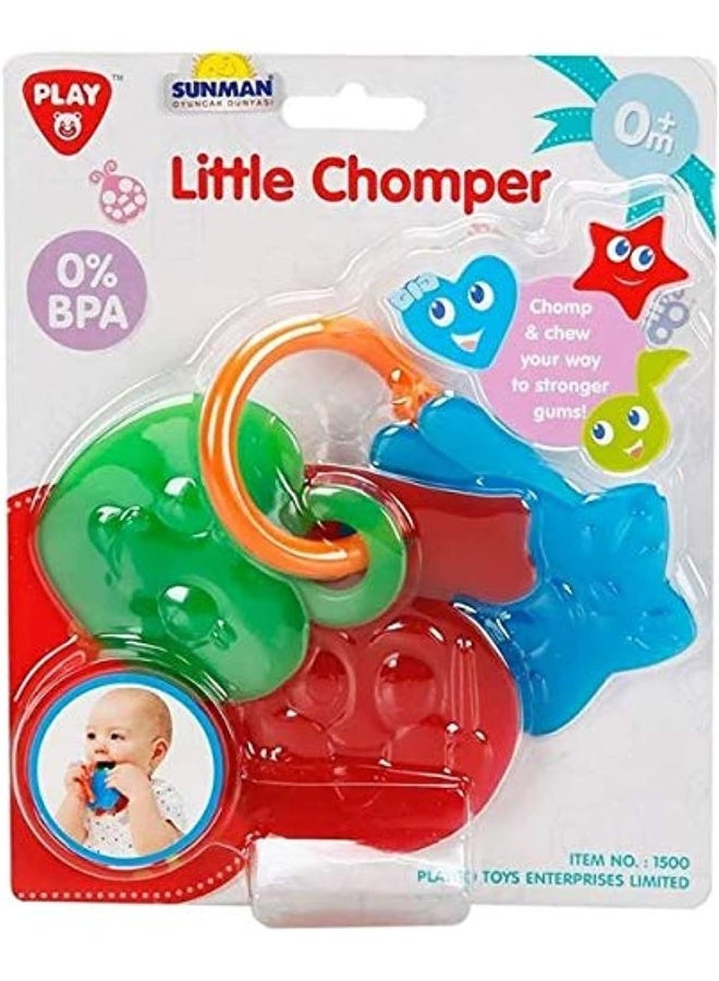 Playgo Sensory Little Charms – 3 Piece Lightweight Teether Set - Image 1