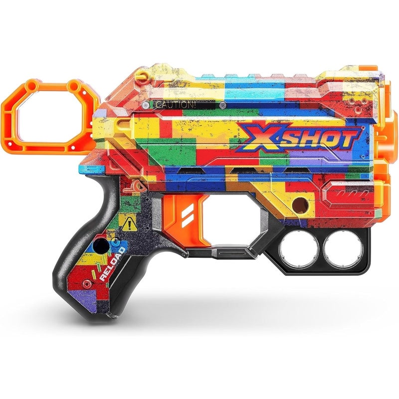 Zuru - X-Shot Skins Menace Striper with 8 Soft Bullets - 36515N - Image 2