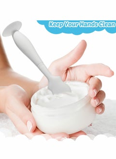 KASTWAVE Baby Brush Diaper Cream Applicator for Diaper Rashes (Blue, Gray, White)  - Image 3
