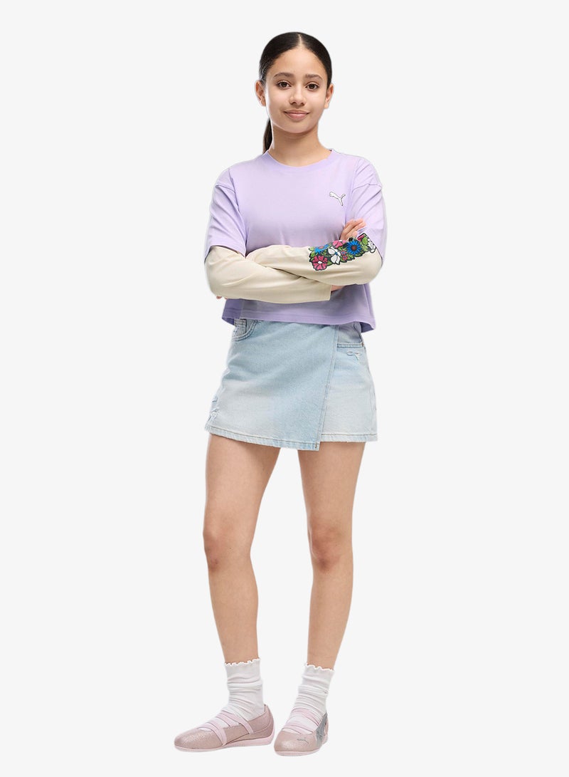 بوما تي شيرت مريح شبابي بتصميم التسعينات - Image 3