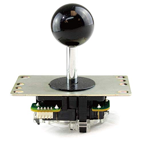 SANWA JLF-TP-8YT Joystick Black Original - for Arcade Jamma Game 4 & 8 Way Adjustable, Compatible with Catz Mad SF4 Tournament Joystick (Black Ball Top), Use for Arcade Game Machine Cabinet S@NWA - Image 2