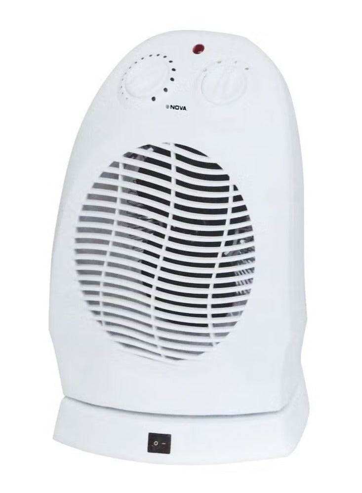 NOVA Fan Room Heater NH-1203F – Compact Portable Room Heater with Adjustable Heat Settings, Energy-Efficient, Quiet Operation, Ideal for Home, Office, and Small Rooms  - Image 2