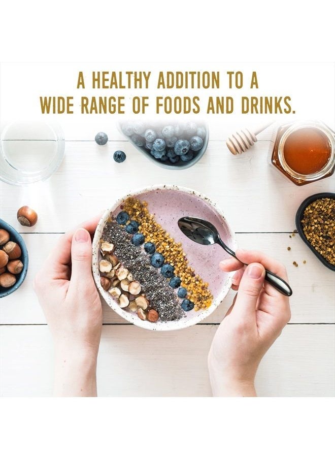 ALOVITOX - Bee Pollen Granules 16 Oz | 100% Pure, Fresh Raw Bee Pollen | Superfood Packed Bee Pollen with Antioxidant, Protein, Vitamins & More | Nutritional Yeast & Gluten Free - Image 1
