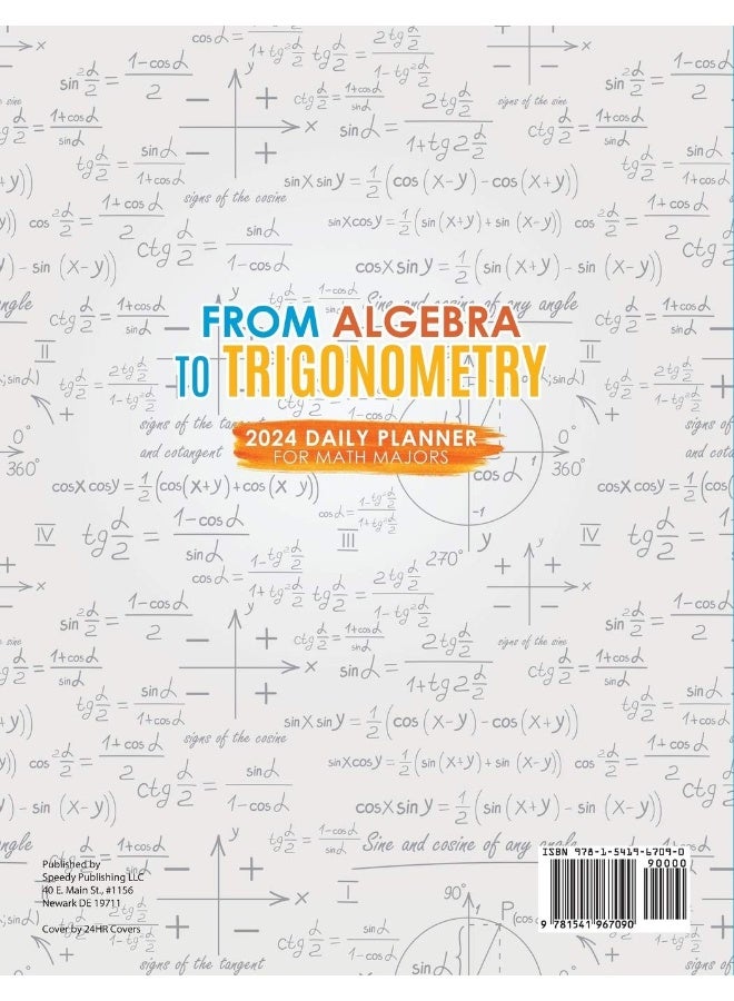 From Algebra to Trigonometry: 2024 Daily Planner for Math Majors  - Image 2