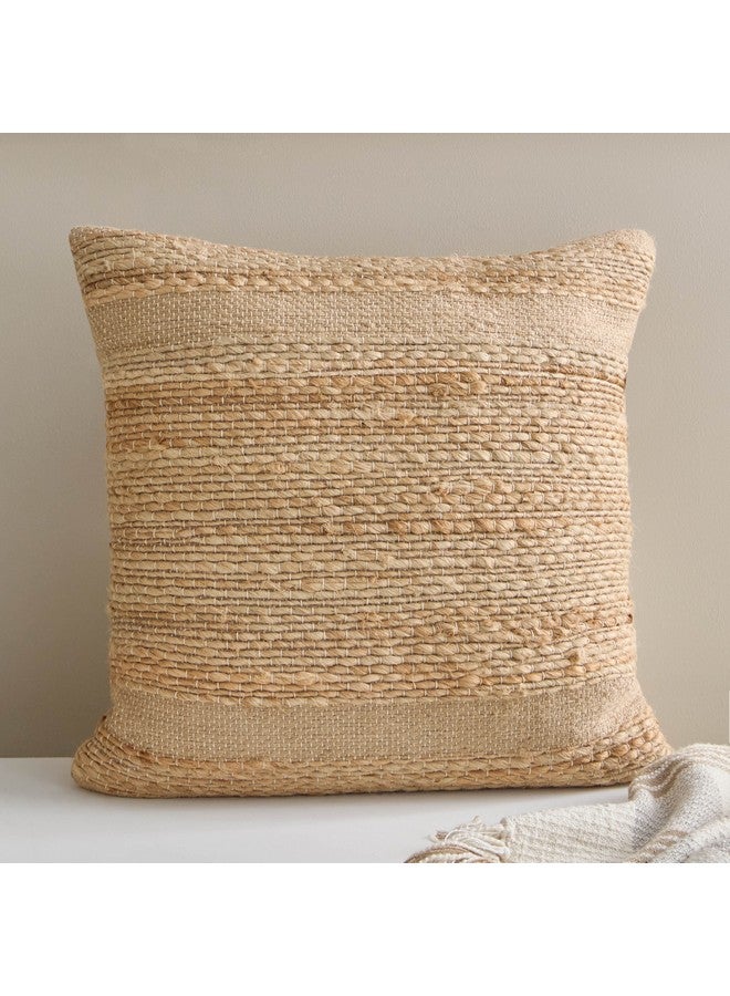 Home Box Terran Jute Filled Cushion 50 x 50 cm  - Image 1