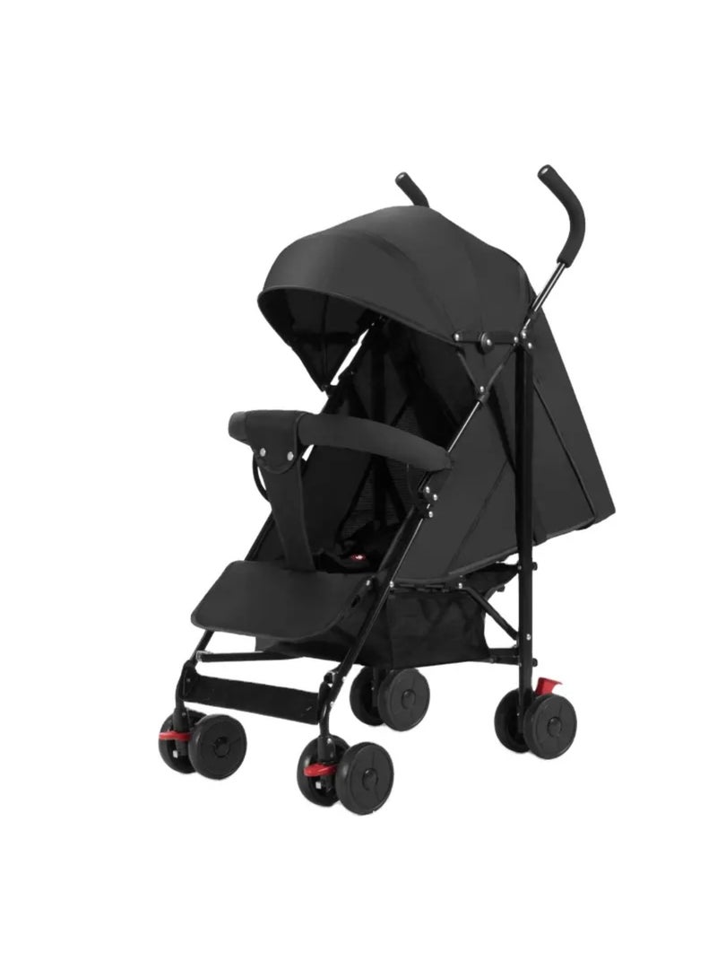 ماس عربة اطفال خفيفة الوزن مع مظلة واسعة قابلة للطي ومناسبة للسفر - Image 1