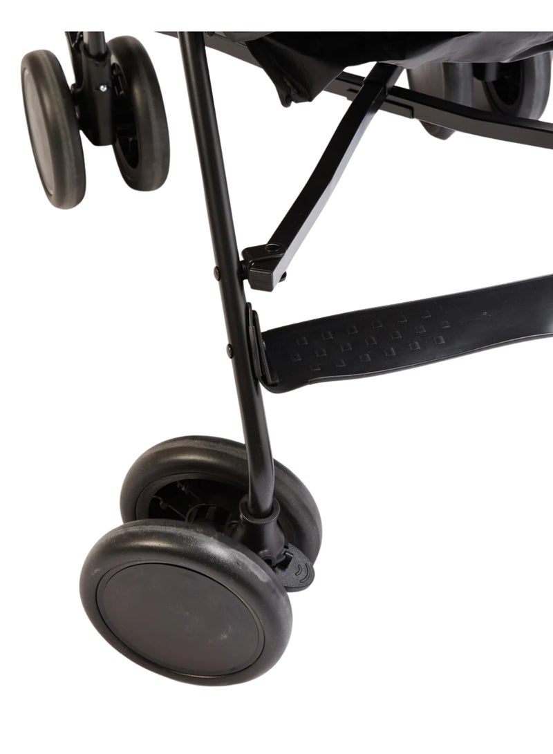 ماس عربة اطفال خفيفة الوزن مع مظلة واسعة قابلة للطي ومناسبة للسفر - Image 4