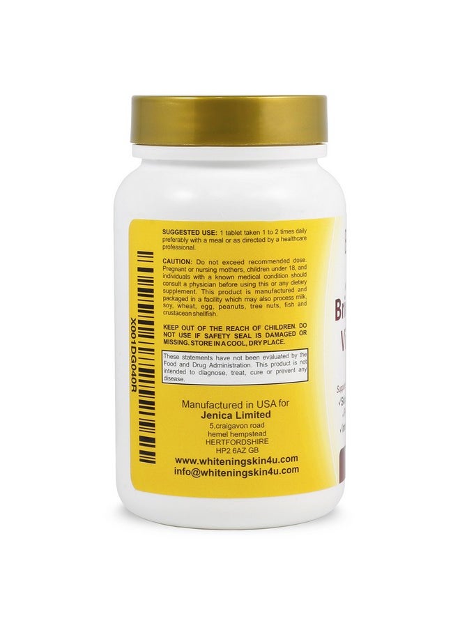 Vitamin C Complex 1000 Mg Tablets For Skin Lightening Brightening Antioxidant With Rose Hips And Bioflavinoids Immune Support Supplement Healthy Aging Builds Energy And Overall Well Being