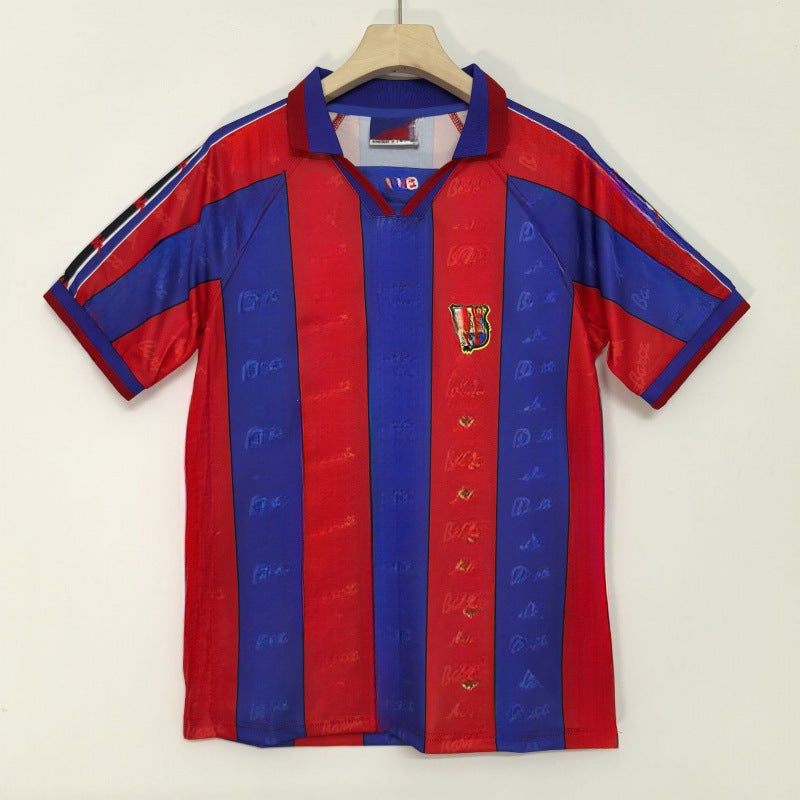 Vintage Paris Barça France Portugal Classic Nostalgic Vintage Short Sleeve Jersey Adult Football Clothes - Image 4