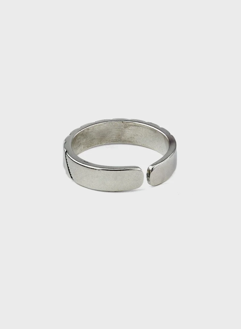 Seventy Five Embossed Ring