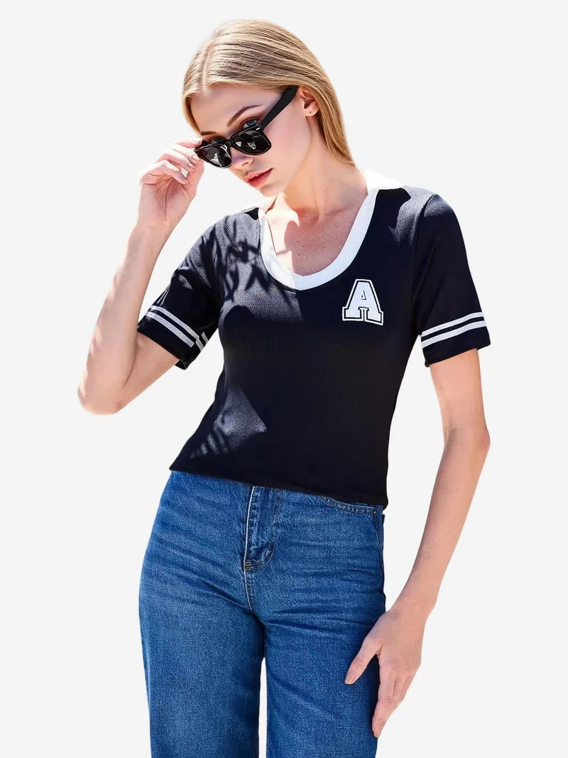 BIG DART BDART Embroidered Polo Shirt with Textured Knit