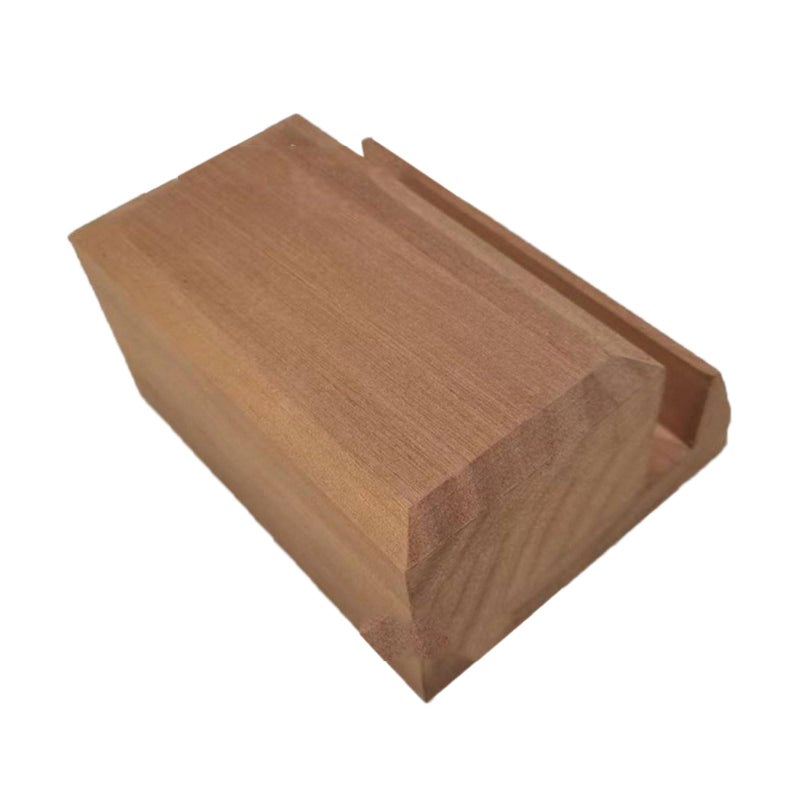 Natural Wood Record Holder Sturdy Storage Shelf Space Saving Media Storage For Music Enthusiasts - Image 2