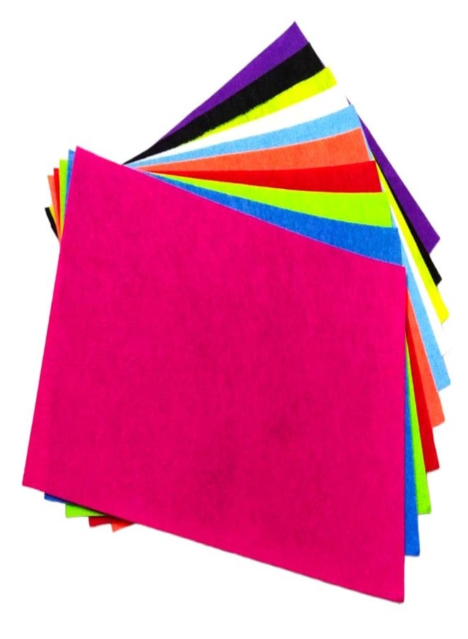 CREATIVE PENCIL 15 Pcs Multicolour Felt Sheets A4 Size Perfect for Scrapbooking, Card Making, and DIY Crafts - Image 4