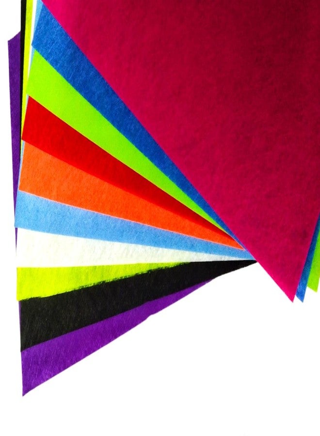 CREATIVE PENCIL 15 Pcs Multicolour Felt Sheets A4 Size Perfect for Scrapbooking, Card Making, and DIY Crafts - Image 5