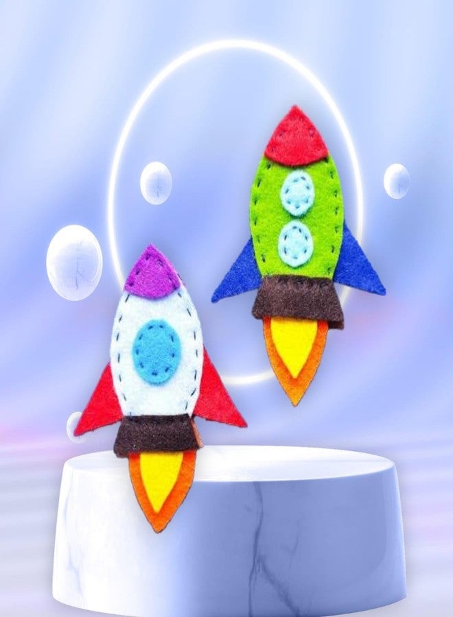 CREATIVE PENCIL 15 Pcs Multicolour Felt Sheets A4 Size Perfect for Scrapbooking, Card Making, and DIY Crafts - Image 2